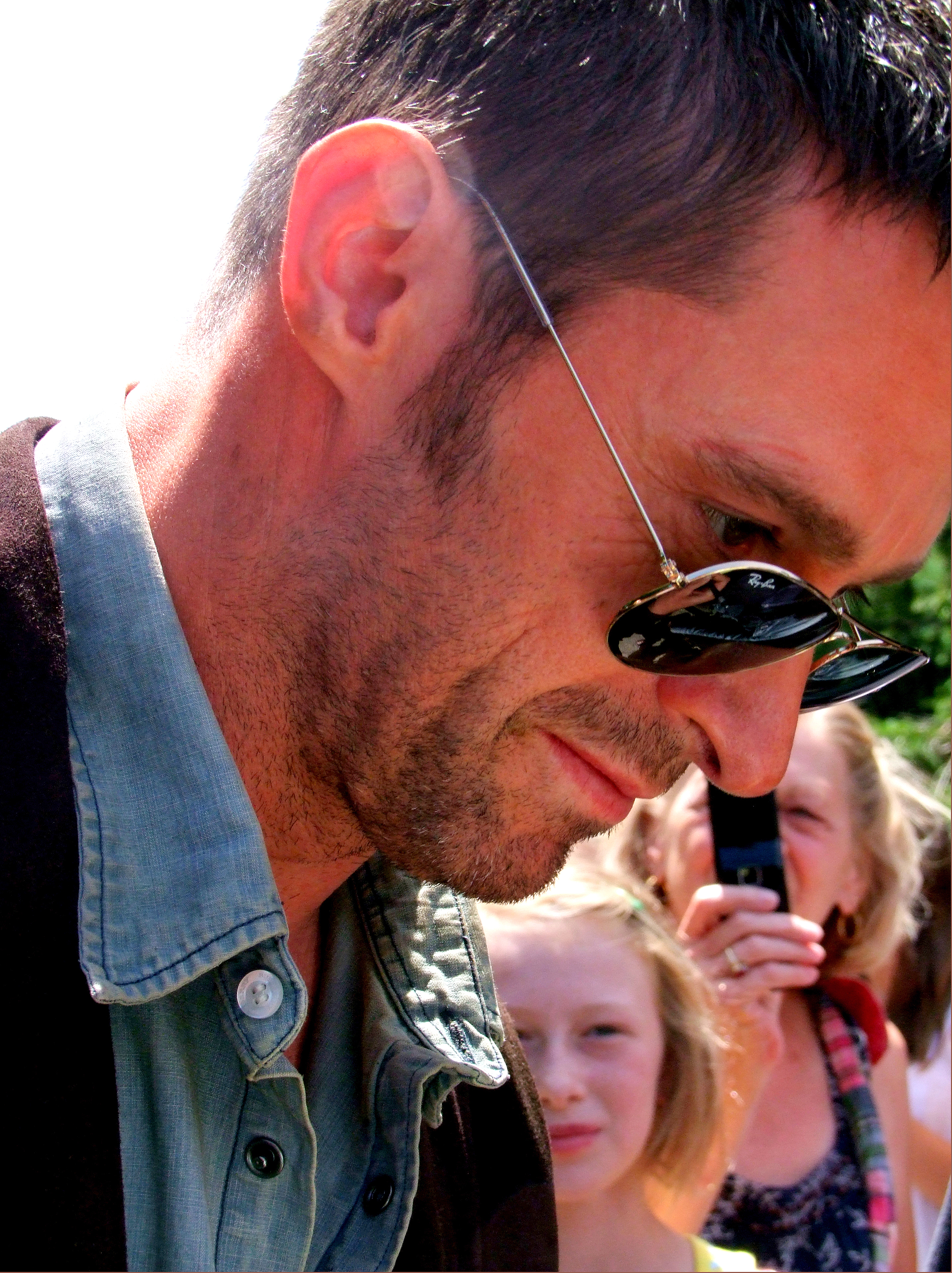 Hugh Jackman at a public appearance in 2010